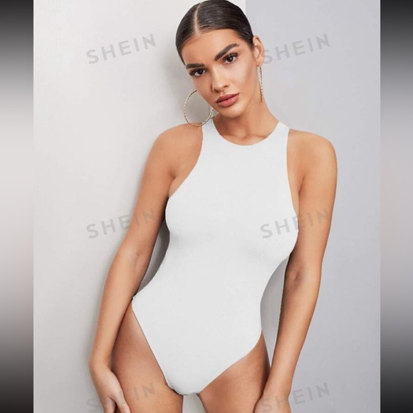 🆕 ZARA White body tank size S - Picture 2 of 6